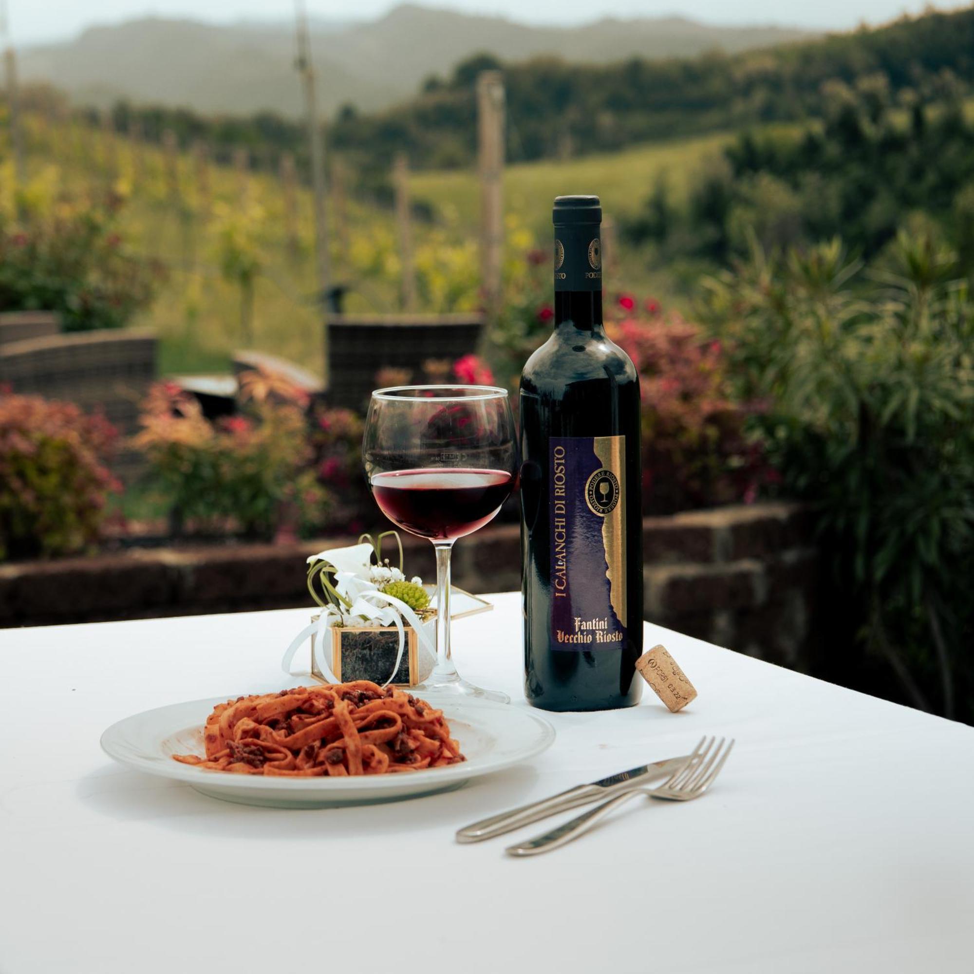 Podere Riosto Cantina&Agriturismo Pianoro Eksteriør billede